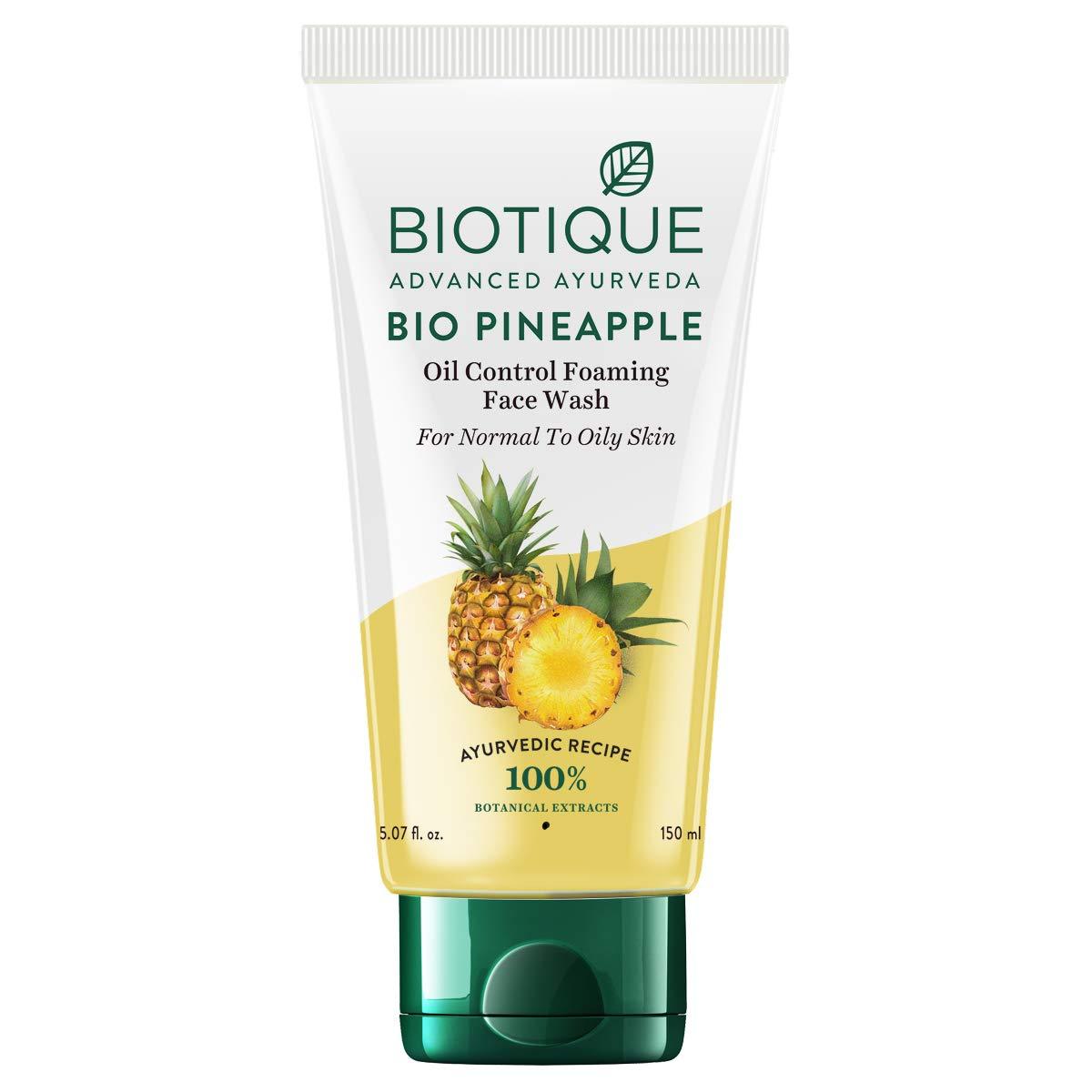 Bio Pineapple Oil Control Foaming Face Cleanser